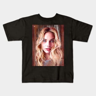 Margot Robbie Kids T-Shirt